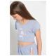 Bodytalk Παιδική κοντομάνικη μπλούζα Crop Top